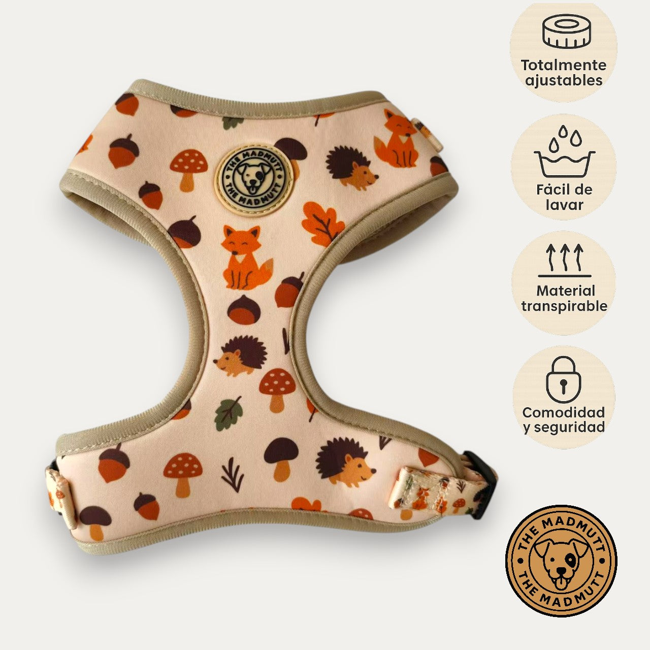 Arnés ajustable Little Fox 🦊