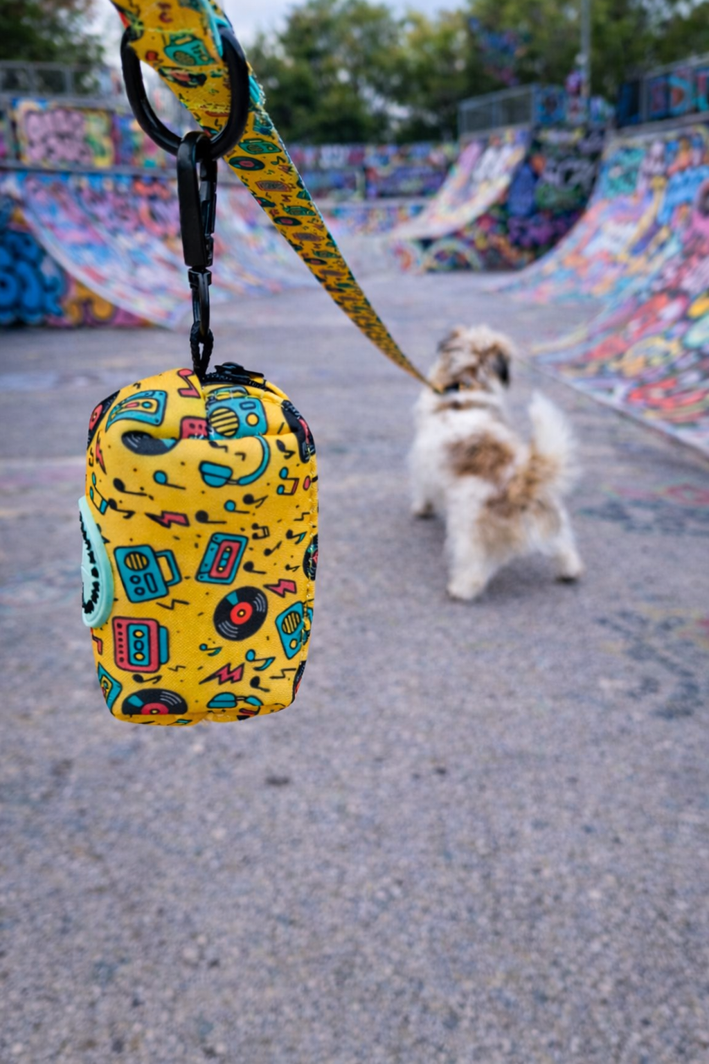 Porta bolsas caca Retro Beats